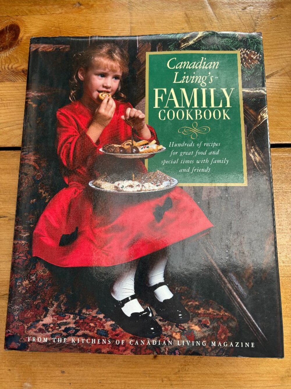 Vtg '95 Canadian Living's Family Cookbook- Hardcover